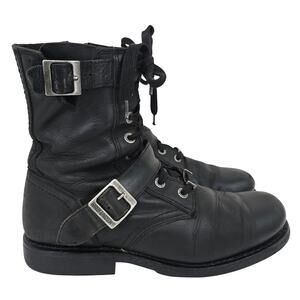 Harley-Davidson Men's Ranger Rider Leather Boots Black 10.5